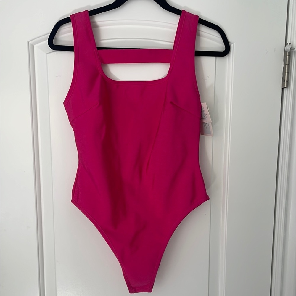 Pink bodysuit